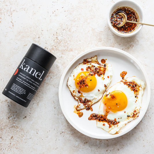 Spicy Chili Fried Eggs