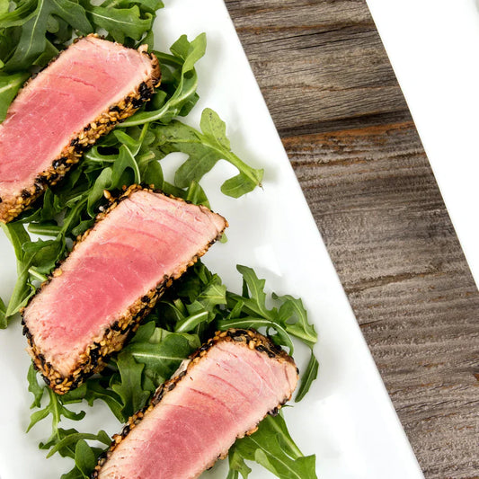 Hawaiian 'Ono Poké Crusted Tuna