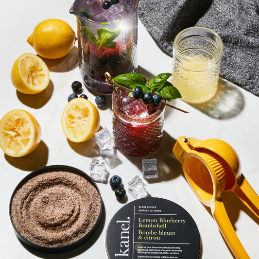 Vodka Lemon Blueberry Bombshell