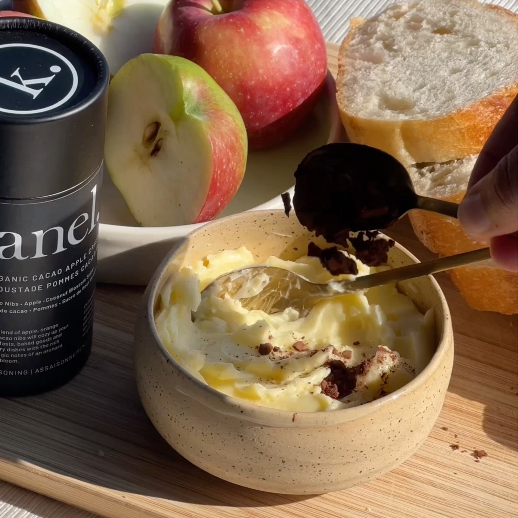 Organic Cacao Apple Crisp