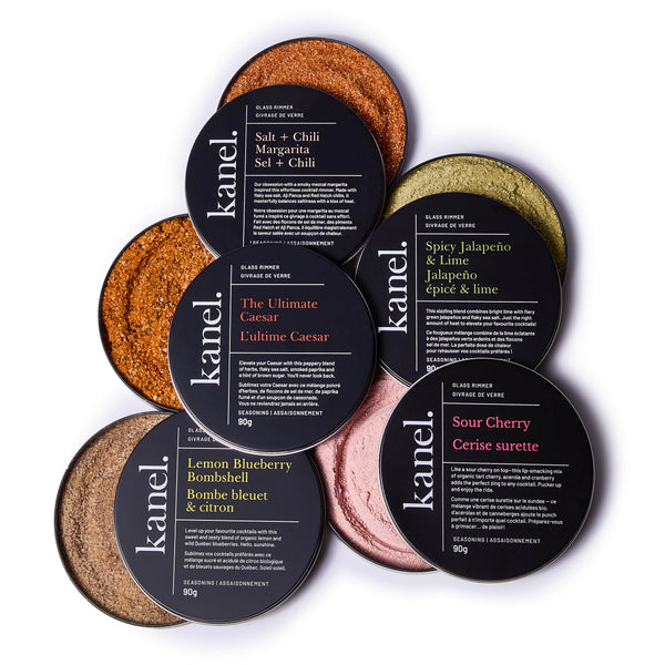 Collection de givrages à cocktail