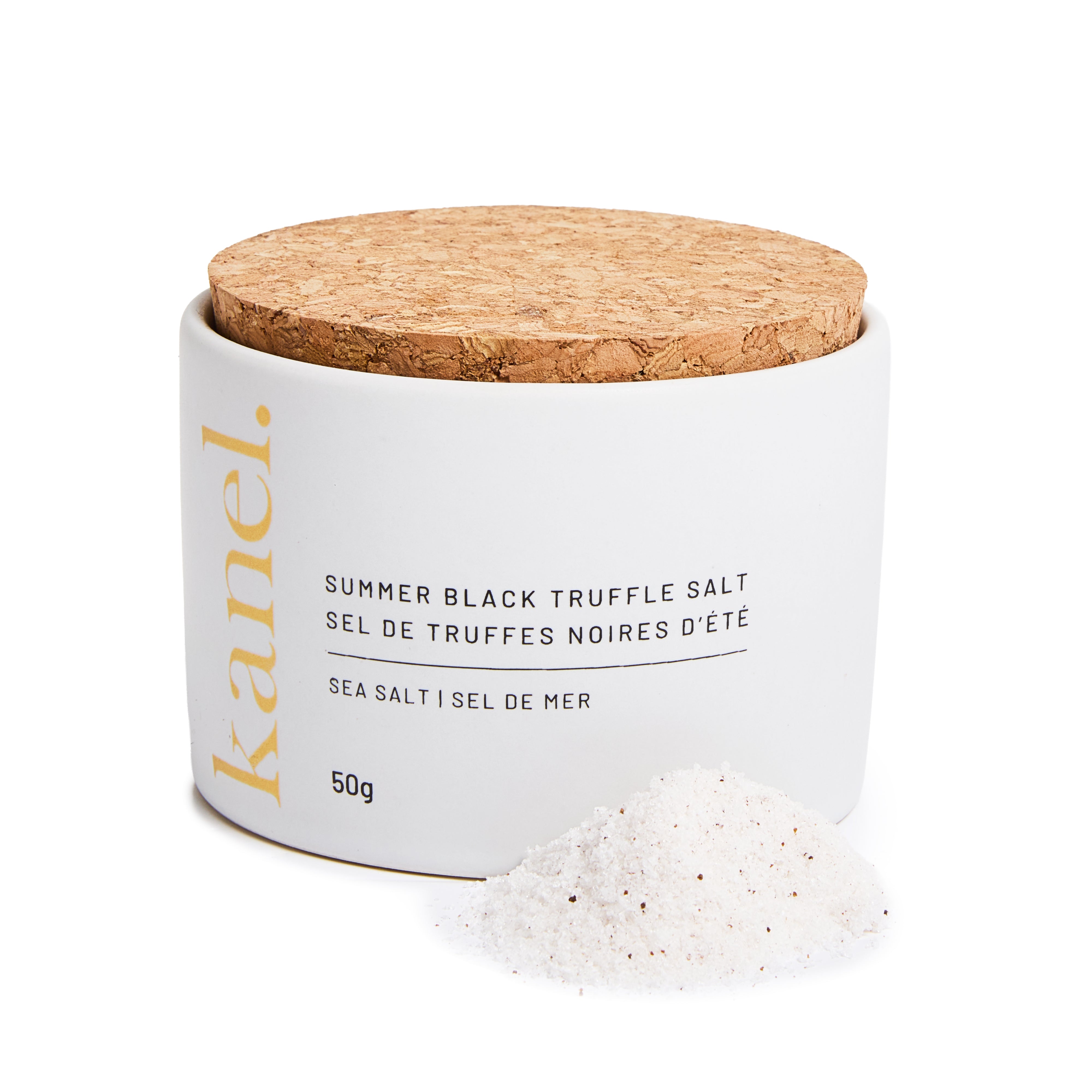 Summer Black Truffle Salt Cellar
