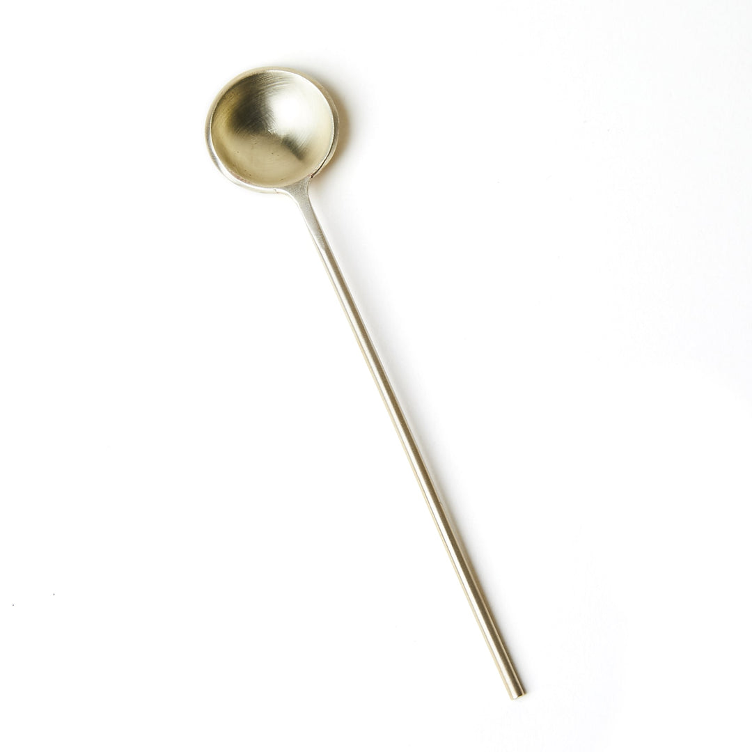 Solid Brass Seasoning Spoon